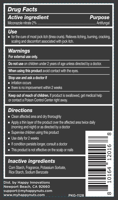 Happy Nuts Drug Facts Panel (Happy Nuts Drug Facts)